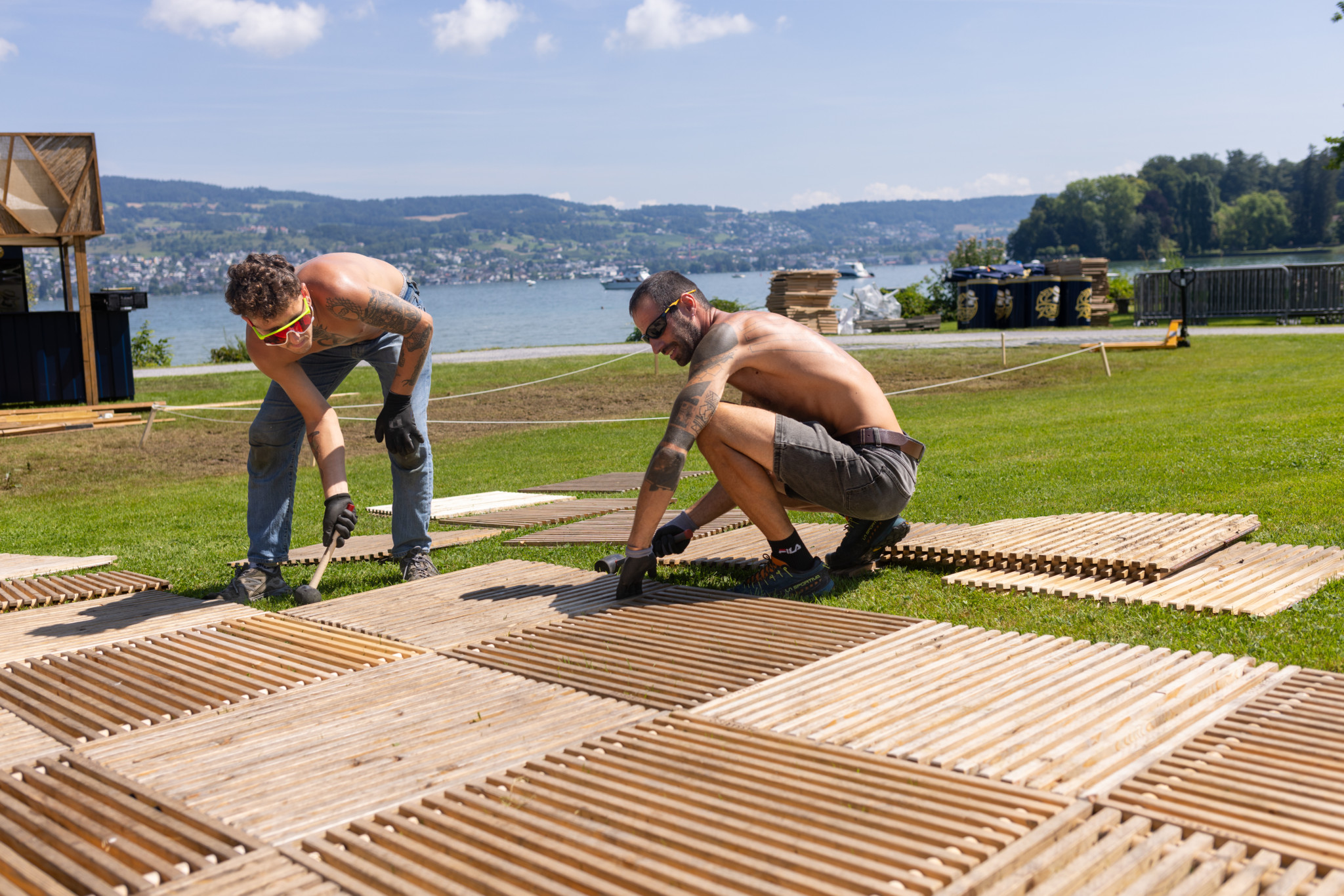 Aufbau Crew